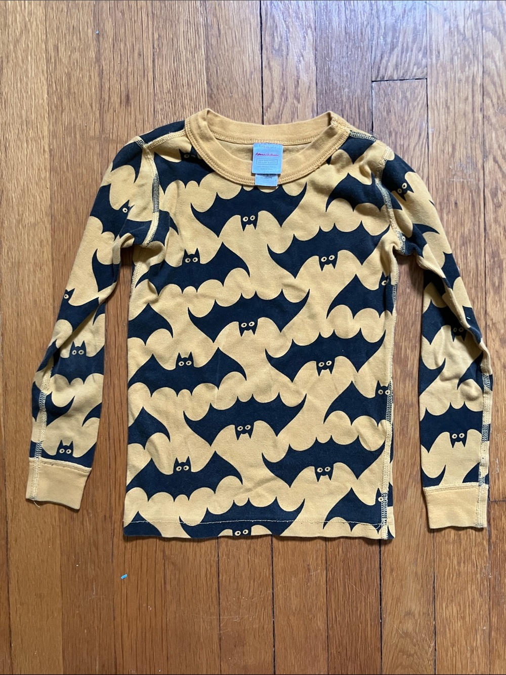 GUC Hanna Andersson Bat Halloween Long Sleeve Pajamas size 5 - Picture 2 of 5